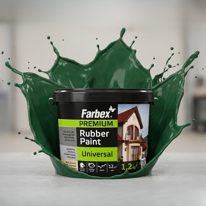 Flüssiggummi Grün – 1,2 kg Eimer