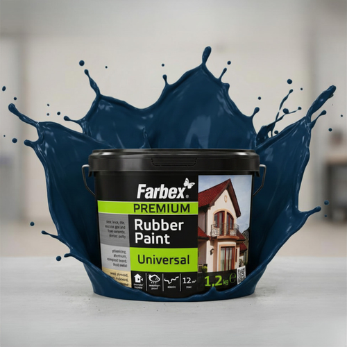 Liquid Rubber Dark Blue – 1.2 kg bucket