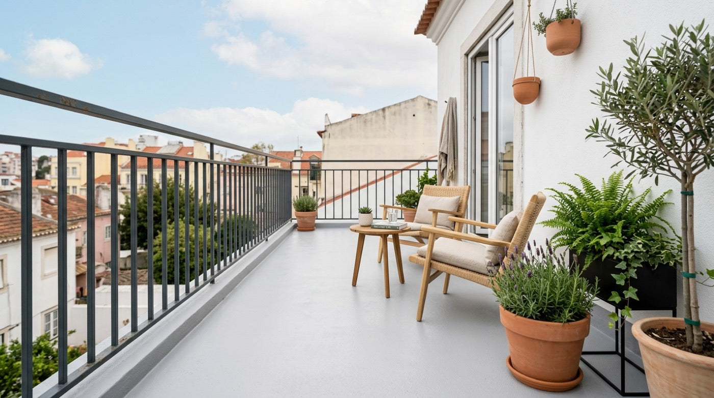 Balkon waterdicht maken